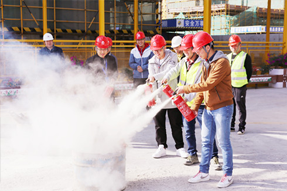演練消防進行時 防范火災(zāi)于未然